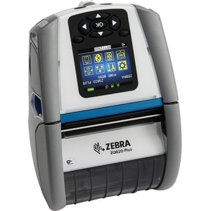 Zebra ZQ620 Plus-HC Desktop, Industrial, Mobile Direct Thermal Printer - Monochrome - Label/Receipt Print - Bluetooth - Wi