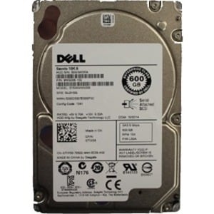 Dell 600 GB Hard Drive - 2.5" Internal - SAS (6Gb/s SAS) - Server, Workstation, Storage System Device Supported - 10000rpm