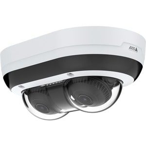 AXIS Panoramic P4705-PLVE 2 Megapixel Outdoor Full HD Network Camera - Color - White, Black - 49.21 ft Infrared Night Visi