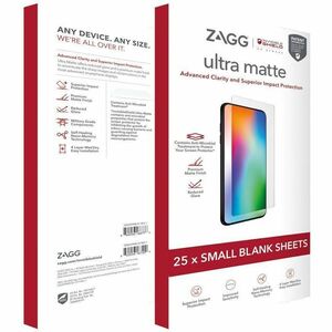 Proteggi schermoinvisibleSHIELD Ultra Matte AM Polietilene tereftalato (PET) Traslucida - 25 Foglio - Per Smartphone - Ant