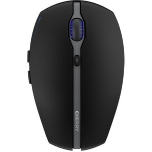 CHERRY GENTIX BT Mouse - Bluetooth - Optical - 7 Button(s) - Black - Wireless - 2000 dpi - Scroll Wheel - Small/Large Hand