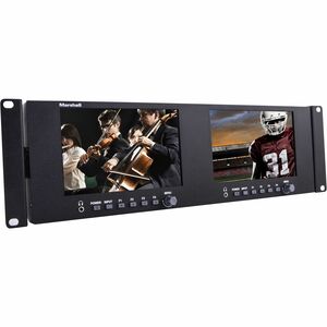 Marshall V-702W 7" Class Full HD LED Monitor - 16:9 - 7" Viewable - LED Backlight - 1920 x 1080 - 450 Nit - HDMI - VGA