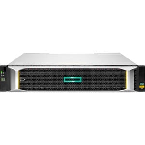Sistema di memorizzazione SAN/NAS HPE 2062 - 24 x Vani totali - 3,84 TB HDD - 2U Rack-Montabile - TAA Conforme - 2 x HDD i