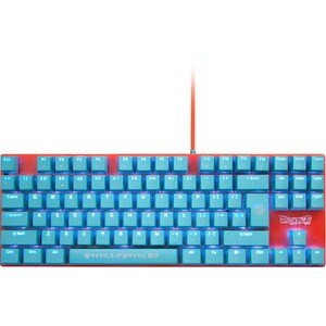 FR-TEC Gaming Keyboard - Cable Connectivity - USB Interface - Spanish - QWERTY Layout - Blue - Mechanical Keyswitch - Play