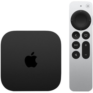 TV Internet Apple TV 4K - 64 Go HDD - Réseau sans-fil - Noir - Siri - HDR10, HDR10+, HLG - Dolby Digital 5.1, Dolby Digita