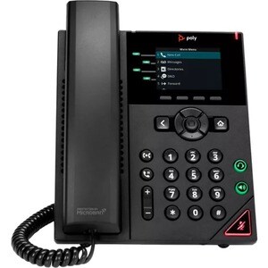 Poly VVX 250 Telefone IP - Secretária - VoIP - 2 x Rede (RJ-45) - PoE Ports