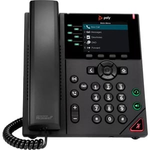 Poly VVX 350 Telefone IP - Secretária - VoIP - 2 x Rede (RJ-45) - PoE Ports