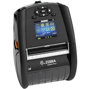 Zebra ZQ620 Plus Desktop, Industrial, Mobile Direct Thermal Printer - Monochrome - Label/Receipt Print - Bluetooth - Wirel