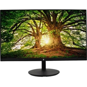 V7 L238IPS-HAS-E 24" Class Full HD Monitor LED - 16:9 - Preto - 60.5 cm (23.8") Viewable - Tecnologia IPS (In-plane switch