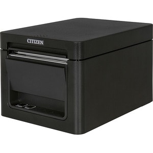 Citizen CT-E651 Desktop Direct Thermal Printer - Monochrome - Receipt Print - USB - USB Host - EU - With Cutter - Black - 