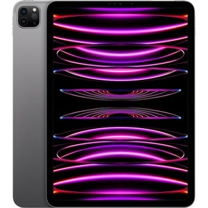 Apple iPad Pro (4th Generation) Tablet - 27,9 cm (11 Zoll) - Octa-Core) - 8 GB RAM - 128 GB - Grau - Apple M2 SoC - 2388 x 1668 - True-Tone-Technologie, IPS-Technologie (In-Plane-Switching), Liquid Retina Display Display - 12 Megapixel Kamera vorne - 10 Stunden Maximale Akkulaufzeit