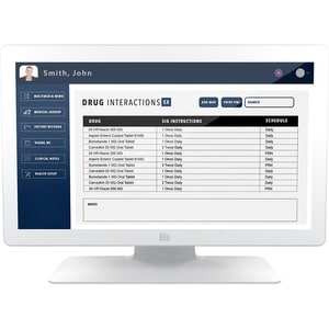 Elo 2203LM 22" Class Monitor LCD tátil - 16:9 - 14 ms - 54.6 cm (21.5") Viewable - Capacitivo projetado TouchPro - 10 Poin