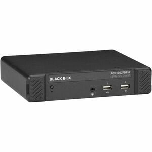 Black Box Agility KVM over IP Fiber Extender - Dual-Monitor, DisplayPort, USB 2.0 - 65616.80 ft Range - WQXGA - 2560 x 160