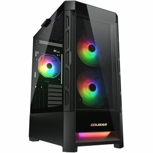 COUGAR Duoface RGB CGR-5ZD1B-RGB Gabinete para computadora gamer - Mini ITX, Micro ATX, ATX, EATX, SSI CEB Placa base admi