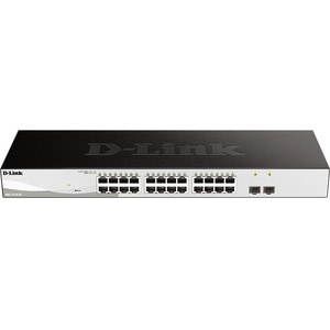 D-Link DGS-1210 DGS-1210-26 24 Ports Ethernet Switch - Gigabit Ethernet - 10/100/1000Base-T, 1000Base-X - 2 Layer Supporte