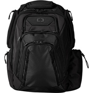 Ogio Renegade Pro Carrying Case (Backpack) for 17" Notebook - Black - Water Resistant - 1680D Ballistic Fabric, 600D Ripst