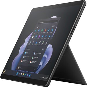 Microsoft Surface Pro 9 Tablet - 33 cm (13") - 8 GB - 256 GB SSD - Black - Core i5 12th Gen Deca-core (10 Core) i5-1235U -