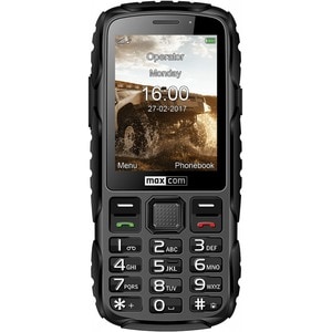 Telefono di funzione MaxCom MM920 - 2G - 7,1 cm (2,8") TFT QVGA 240 x 320 - Single core (1 Core) - Nero - Bar - SIM-free -