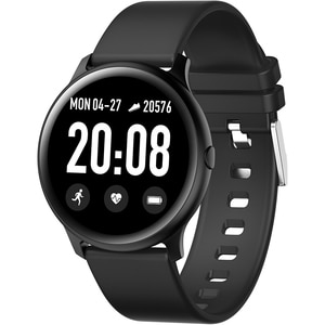 MaxCom FW32 Neon Smartwatch - Nero Body Color - Policarbonato, ABS, Alluminio Body Material - Monitor battito cardiaco, Pe