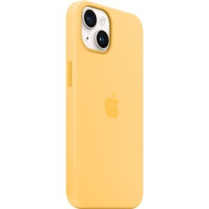 Apple Case for Apple iPhone 14 Smartphone - Sunglow - Silky, Soft-touch - Scratch Resistant, Drop Resistant - Silicone, Mi