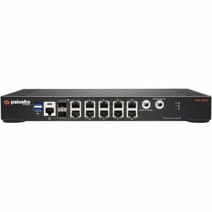 Palo Alto PA-445 Network Security/Firewall Appliance - 8 Port - 10/100/1000Base-T - Gigabit Ethernet - 2.80 Gbit/s Firewal