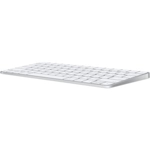 Apple Magic Keyboard - Wireless Connectivity - Lightning Interface - English (US) - White - Bluetooth Multimedia Hot Key(s