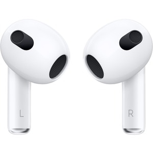 Apple AirPods (3rd Generation) Wireless Earbud Stereo Earset - White - Binaural - In-ear - Bluetooth