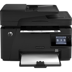 HP LaserJet Pro M128fw Wireless Laser Multifunction Printer - Monochrome - Copier/Fax/Printer/Scanner - 21 ppm Mono Print 