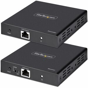 StarTech.com 4K HDMI Extender Over CAT5/CAT6 Cable, 4K 60Hz Video Extender Up to 230ft (70m), HDMI Over Ethernet Cabling, 