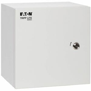 Eaton Tripp Lite Series SmartRack Outdoor Industrial Enclosure with Lock - NEMA 4, Surface Mount, Metal Construction, 12 x
