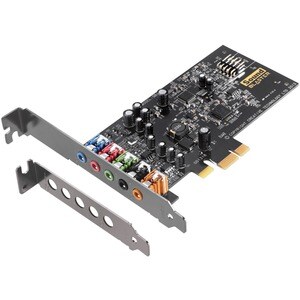 Creative Fx Sound Board - 5.1 Sound Channels - PCI Express x1 - 106 dB - 3 Byte 96 kHz Maximum Playback Sampling Rate - 1 