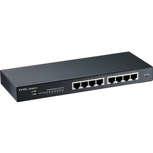 ZYXEL GS1900 GS1900-8 8 Ports Manageable Ethernet Switch - Gigabit Ethernet - 100/1000Base-T - 2 Layer Supported - 5 W Pow