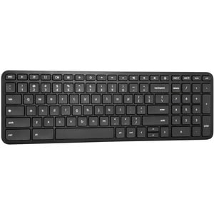 Targus Works With Chromebook Midsize Bluetooth Antimicrobial Keyboard - Wireless Connectivity - Bluetooth - 5.2 - ChromeOS