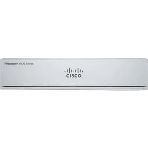 Cisco Firepower FPR-1010 Network Security/Firewall Appliance - 8 Port - 10/100/1000Base-T - Gigabit Ethernet - No - 6 x RJ