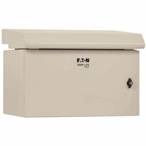 Eaton Tripp Lite Series SmartRack Industrial Enclosure - NEMA 3R, Wall Mount, Metal, Locking, Fan With Thermal Switch, 16.