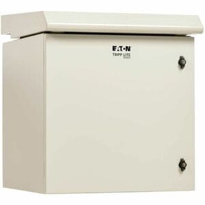Eaton Tripp Lite Series SmartRack Industrial Enclosure - NEMA 3R, Wall Mount, Metal, Locking, Fan With Thermal Switch, 23 