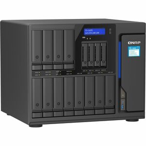 QNAP Turbo NAS TS-1655-8G 12 x Gesamtzahl Einschübe SAN/NAS-Speichersystem - 5 GB Größe Flash-Speicher - Intel Atom C5125 