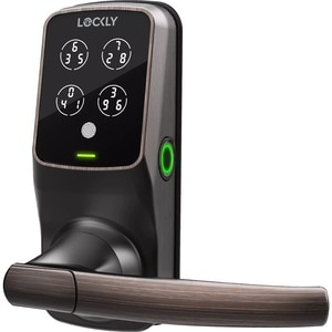 Lockly Wi-Fi Enabled Lockly Secure Pro Smart Lock - Touchscreen - Wireless LAN - BluetoothMatte Black