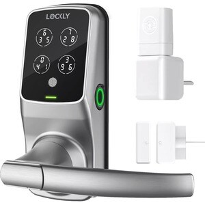 Lockly Wi-Fi Enabled Lockly Secure Pro Smart Lock - Touchscreen - Wireless LAN - BluetoothMatte Black