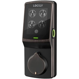 Lockly Wi-Fi Enabled Lockly Secure Pro Smart Lock - Touchscreen - Wireless LAN - Matte Black