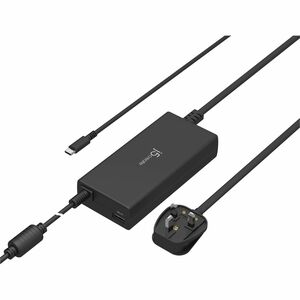 j5create Super Charger JUP2290C-FN 100 W Adaptador de CA - 1 Pack - Adaptador universal - para Chromebook, MacBook, iPhone