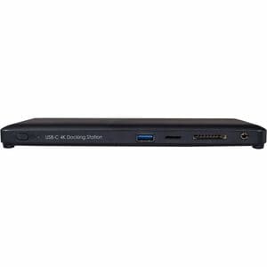 V7 DOCKUCPT3D USB Tipo C Estação de ancoragem - Leitor de cartão de memória - SD, microSD - 130 W - Preto - 3 Displays sup