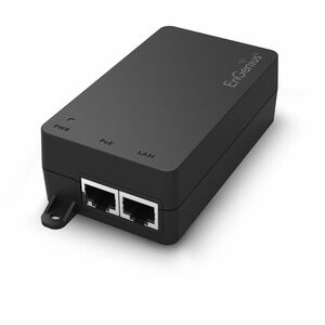 EnGenius 802.3af/at/bt 1GbE 60W PoE Injector - 120 V AC, 230 V AC Input - 1 x 10/100/1000Base-T Input Port(s) - 1 x 10/100