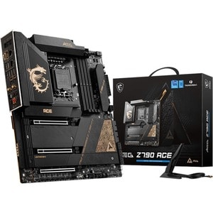 MSI MEG Z790 Ace Gaming Desktop Motherboard - Intel Z790 Chipset - Socket LGA-1700 - Extended ATX - Pentium Gold, Celeron 