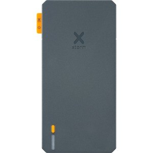 Xtorm Essential XE1201 Power Bank - Charcoal Grey - For Smartphone, Tablet, USB Type C Device - Lithium Ion (Li-Ion) Polym