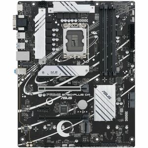 Asus Prime B760-PLUS D4 Desktop Motherboard - Intel B760 Chipset - Socket LGA-1700 - ATX - Core, Pentium Gold, Celeron Pro