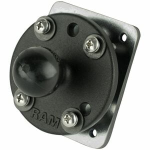 RAM Mounts Drill Down Mounting Base for Device Holder, Mounting Arm - 2 lb Load Capacity - Marine-grade Aluminum, Steel