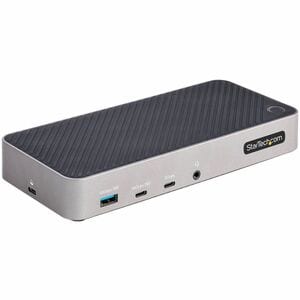 StarTech.com Docking station USB-C per Tre Monitor - Dock USB C Triplo HDMI/DP 4K - Hub USB a 5 Porte - GbE - PD 100W - Do