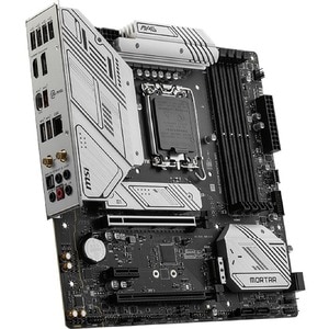 MSI MAG B760M MORTAR WIFI Gaming Desktop Motherboard - Intel B760 Chipset - Socket LGA-1700 - Micro ATX - Core, Pentium Go