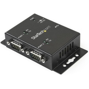 StarTech.com Serial Hub - External - 1 - TAA Compliant - USB - PC, Mac - 2 x Number of Serial Ports External - 1 x Number 